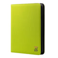Zion Cases TopLoader 9 Pocket Binder Lime Green Trading Card Storage Album