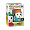 Snoopy in Blue Puffer Coat Funko Pop! Television Peanuts - Approx. 3 3/4" Chase Limited Edition Specialty Series Exclusive Collectible Vinyl Figure #1681 with Display Box Protector Case
