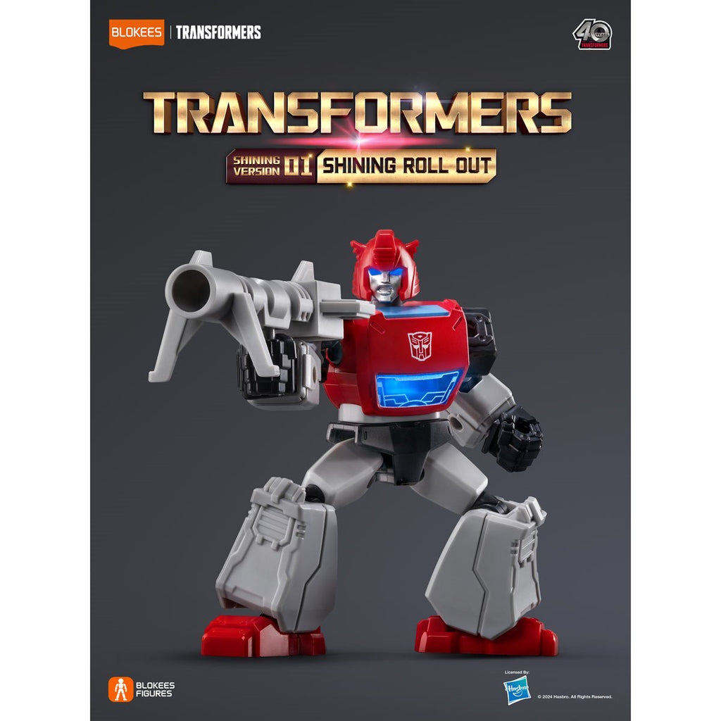 Transformers Shining Version 1 Shining Roll Out Blokees Mini Model Kit