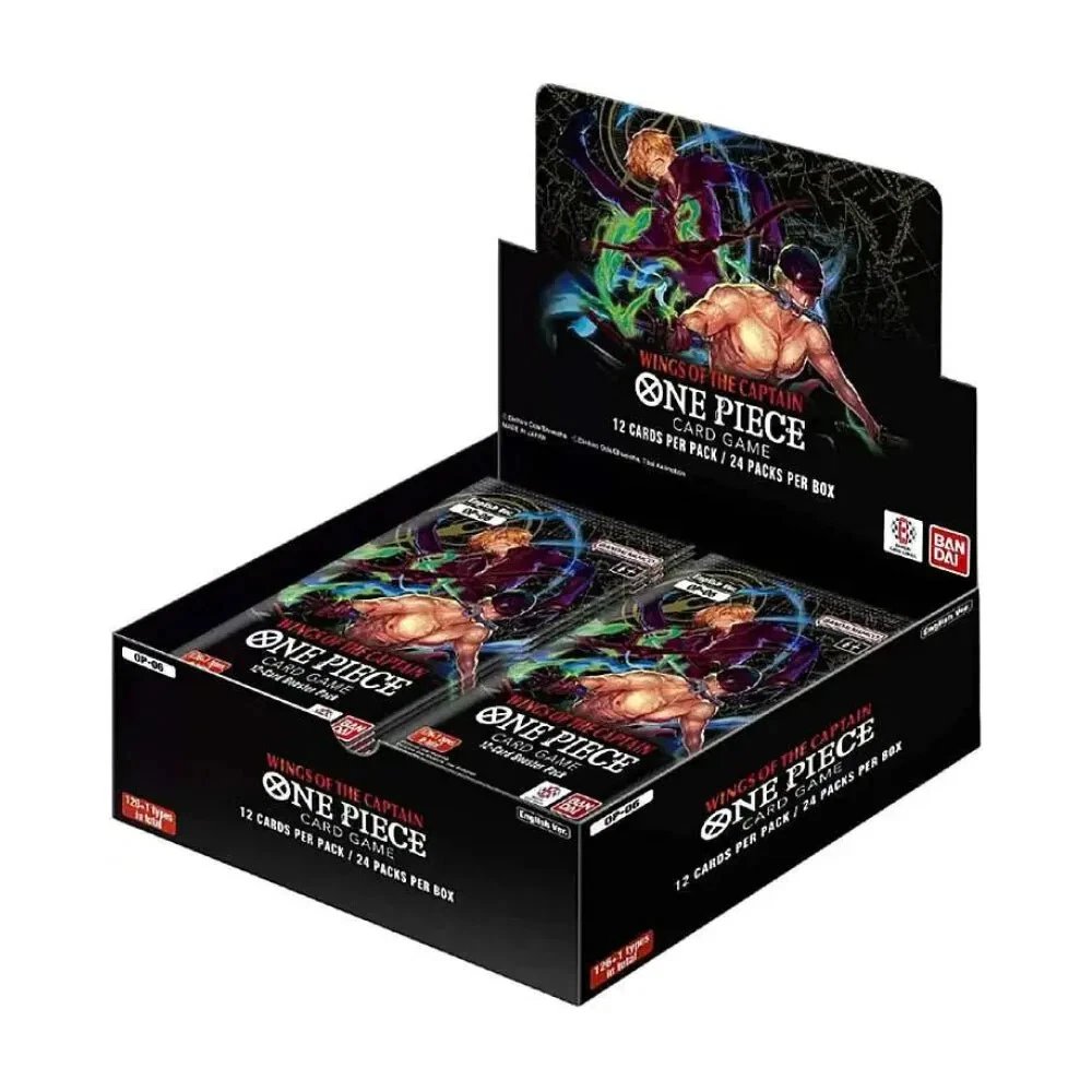 One Piece TCG OP-06 Wings of the Captain Booster Box – 24 Packs of 12 Cards