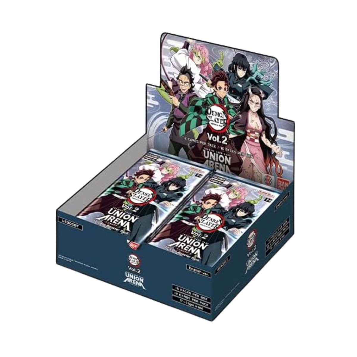 Union Arena Demon Slayer Kimetsu no Yaiba Vol.2 Booster Box