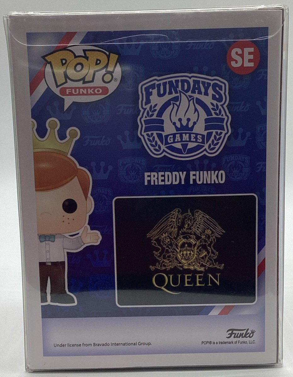 Funko Pop! Vinyl: Freddy Funko - Freddy Funko as Freddie Mercury Box Of Fun SE
