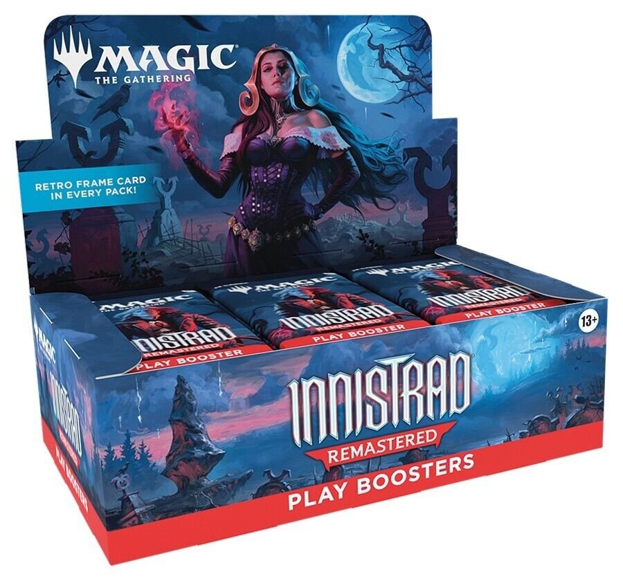 Innistrad Remastered Play Booster Box MTG Magic: The Gathering - Wizards Of The Coast - 36 Packs ( 1 Box )