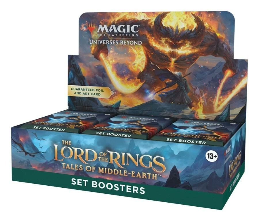 Magic The Gathering The Lord of the Rings Tales of Middle Earth Set Booster Box with 30 Packs