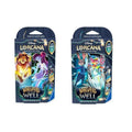 Disney Lorcana TCG Whispers in the Well Starter Decks Set of 2 (Amber & Emerald and Sapphire & Steel) Collectible Card Game