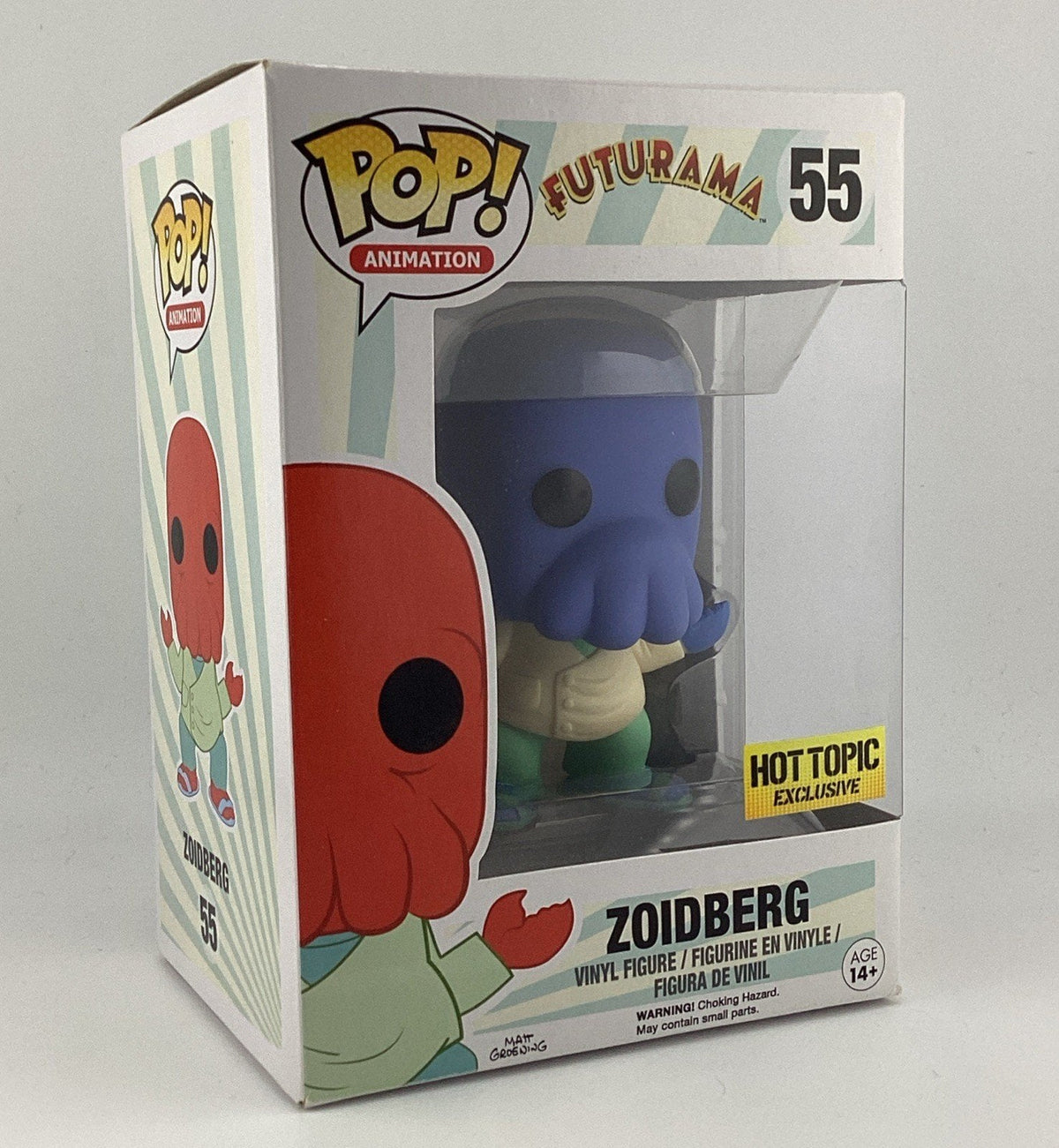 Funko Pop! Futurama- Dr. Zoidberg Bundle Alternate Universe Blue + Red HTE#55