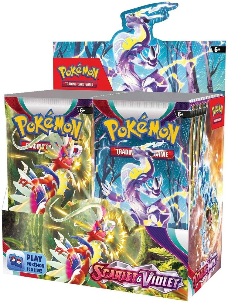 Pokemon TCG Scarlet and Violet SV01 Base Set Booster Box Sealed