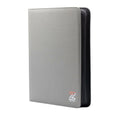 Zion Cases TopLoader 9 Pocket Binder Gray Trading Card Storage Album
