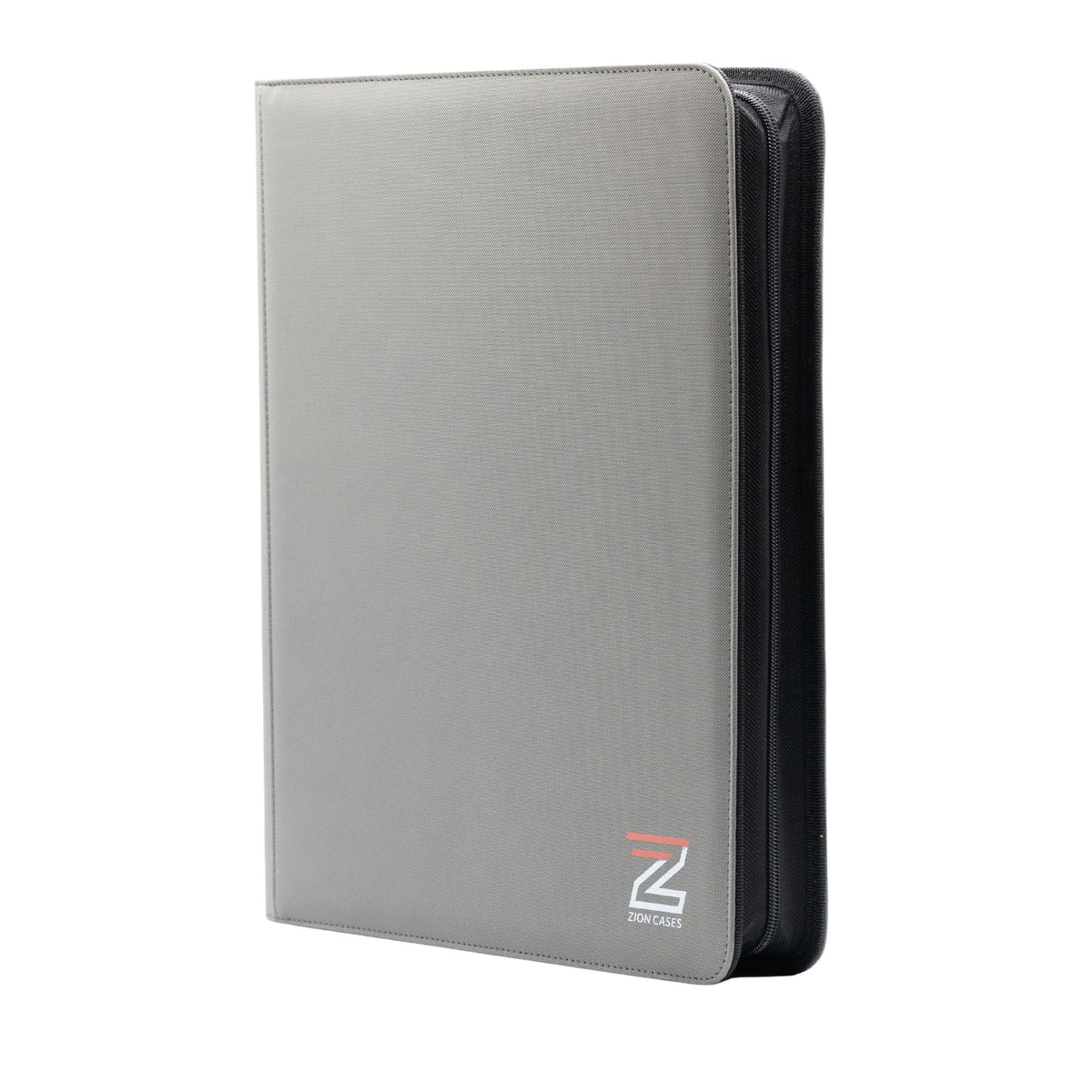 Zion Cases TopLoader 9 Pocket Binder Gray Trading Card Storage Album