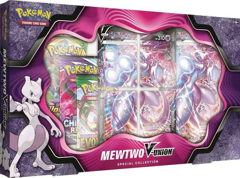 Pokemon TCG Mewtwo V-Union Special Collection Pokemon Cards Trading Card Game Box Set