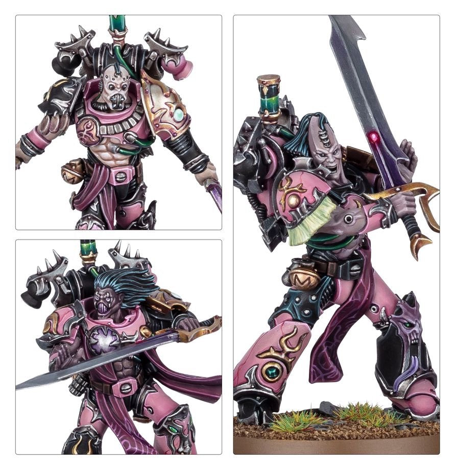 Warhammer 40,000 Combat Patrol Emperor’s Children Army Set – 17 Miniatures Including Lord Exultant, Flawless Blades & Infractors – Warhammer 40K Plastic Model Kit