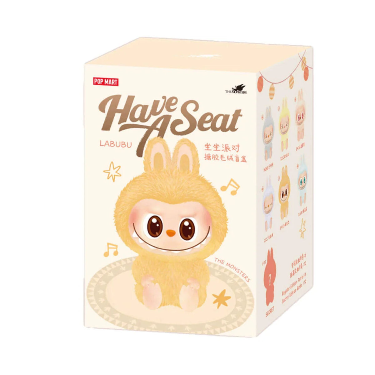 Pop Mart Labubu Have A Seat Plush Blind Box – Collectible Plush Mystery Toy