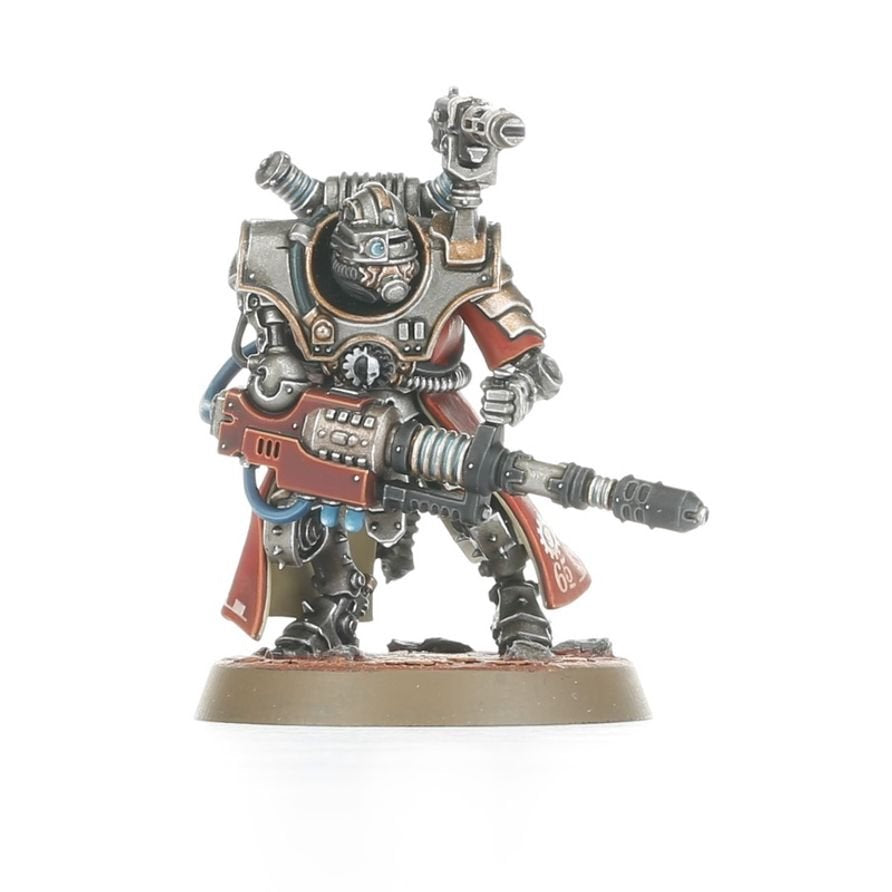 Warhammer 40,000 Adeptus Mechanicus Hastarii – 5 Plastic Miniatures, Build Exterminators or Fusiliers, Adeptus Mechanicus Heavy Weapons Squad for Warhammer 40K