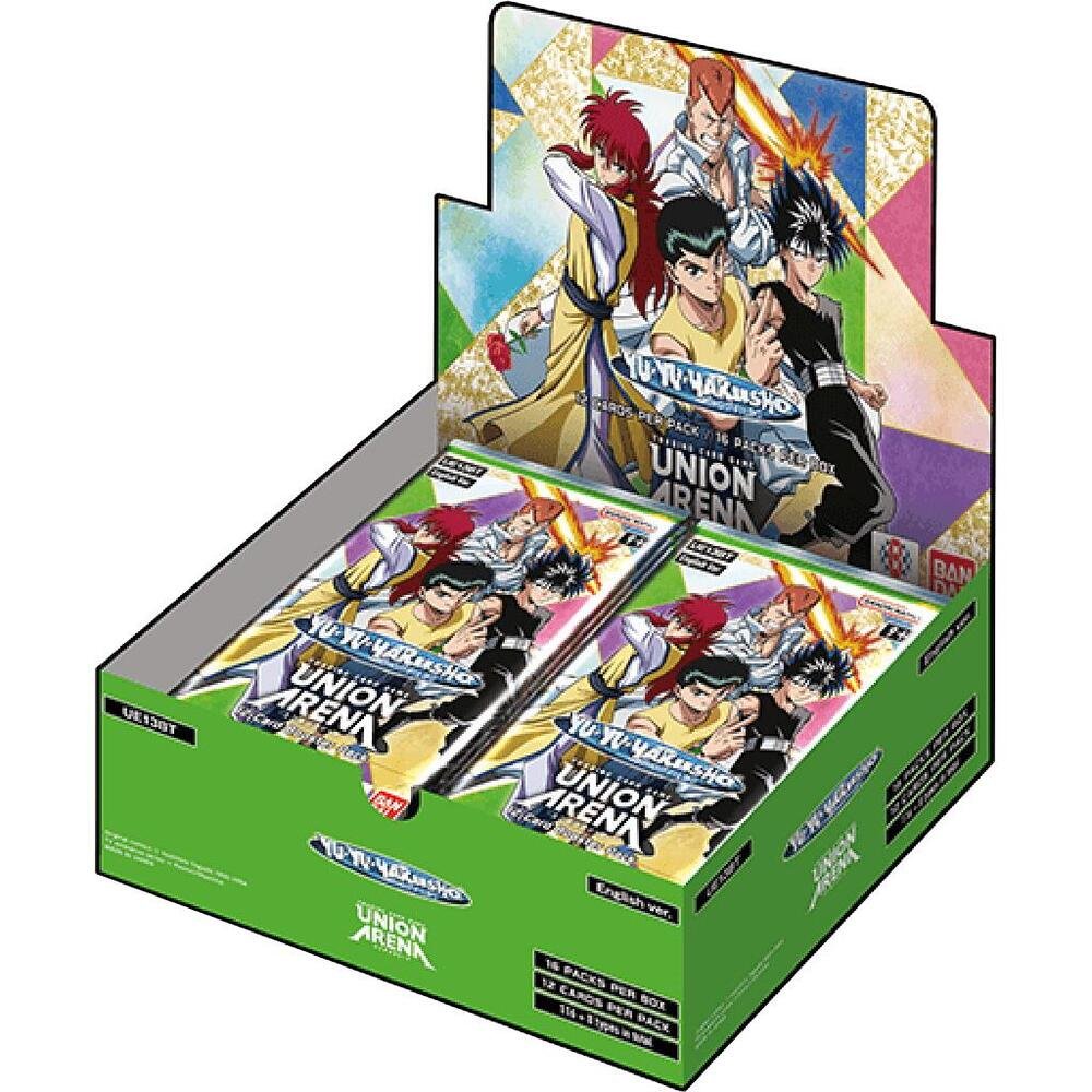 Union Arena Yu Yu Hakusho Ghost Files Booster Box – Sealed Booster Box for Card Game & Collectible Card Games
