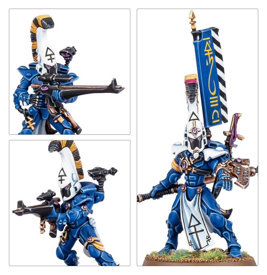 Warhammer 40,000 Combat Patrol: Aeldari – 24 Miniatures, Spiritseer, Dire Avengers, Warp Spiders & Wraithblades, Warhammer 40K Combat Patrol Army Set