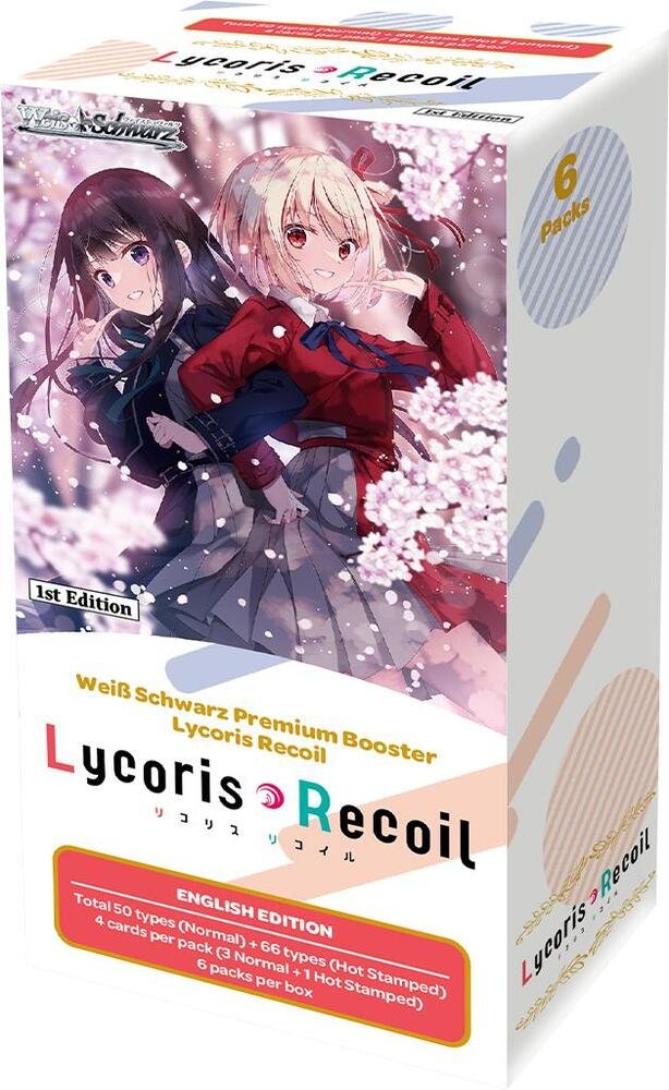 Weiss Schwarz: Lycoris Recoil (English) Premium Booster Box (LRC)
