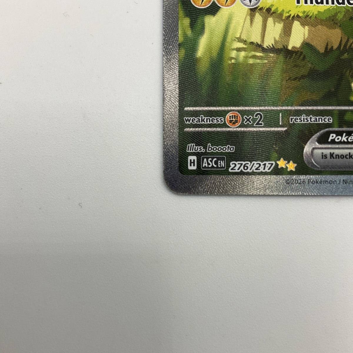 Ascended Heroes Forest Pikachu Ex #276/217 NM SIR Pokemon Card
