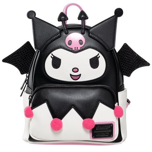 Sanrio Kuromi Devilish Winged Mini-Backpack - Entertainment Earth Exclusive Sanrio Backpack