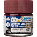 Gundam Assemble Color NGA07 Char’s Red Paint by Mr. Hobby – Acrylic Paint for Gundam Model Kits, Bandai Gunpla, Anime Model Kit Detailing & Custom Armor Finish (PRE-ORDER NOVEMBER)