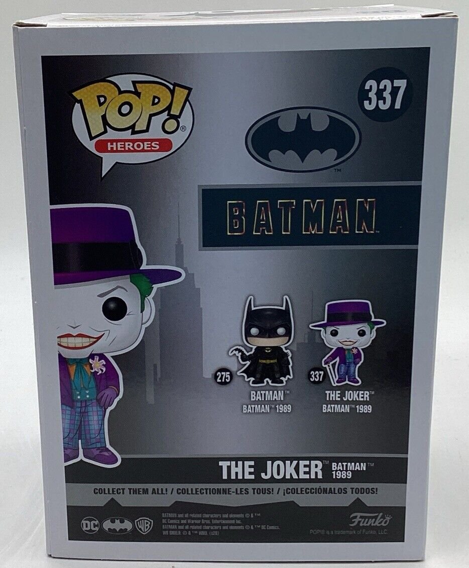 Funko Pop! Vinyl: DC Comics - The Joker Batman 1989 #337