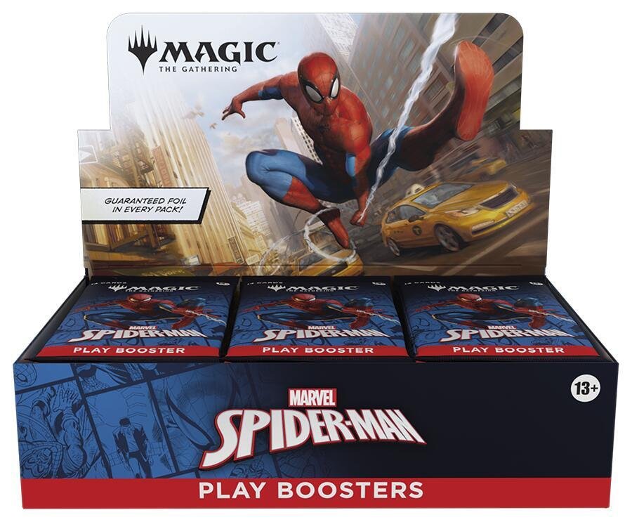 Magic: The Gathering Marvel Spider-Man Play Booster Box (30 Packs) | MTG Cards Marvel Crossover TCG Booster Packs