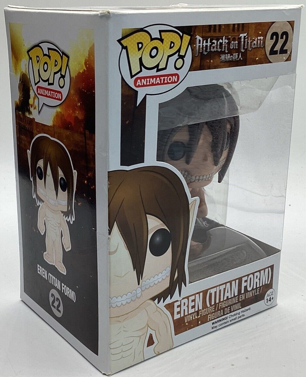 Funko Pop! Vinyl: Attack on Titan - Eren Jaeger #22