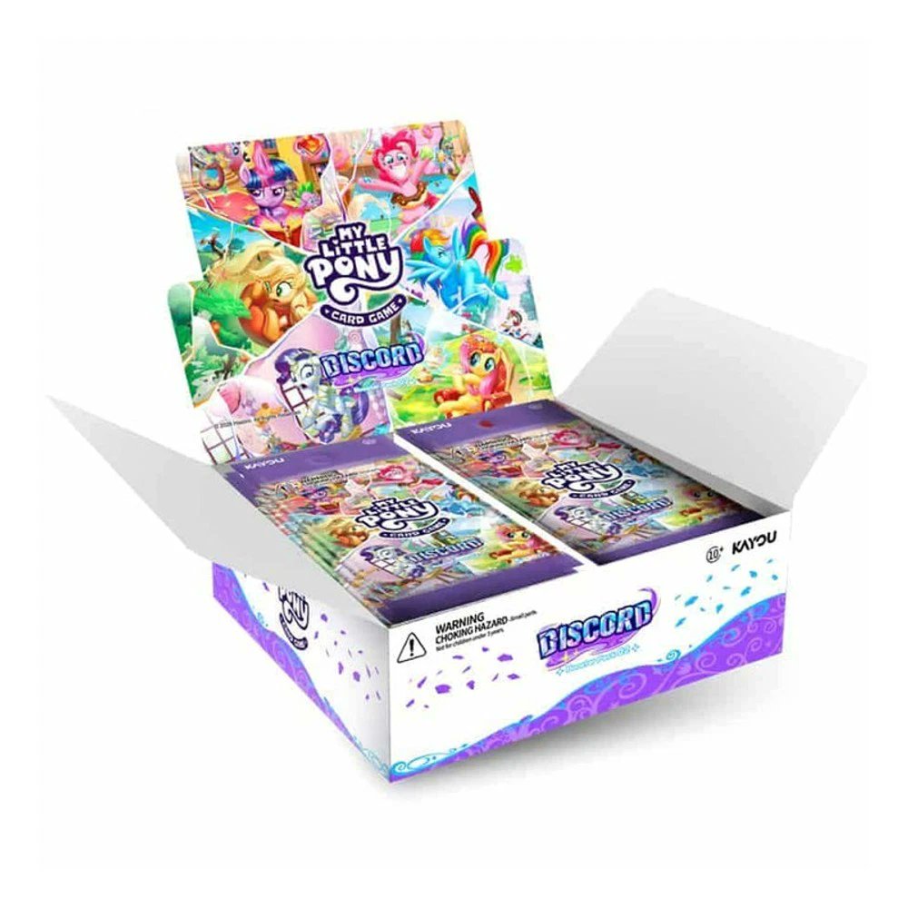 Kayou My Little Pony BNA02 Discord Foil Edition Booster Box Trading Card Game Set
