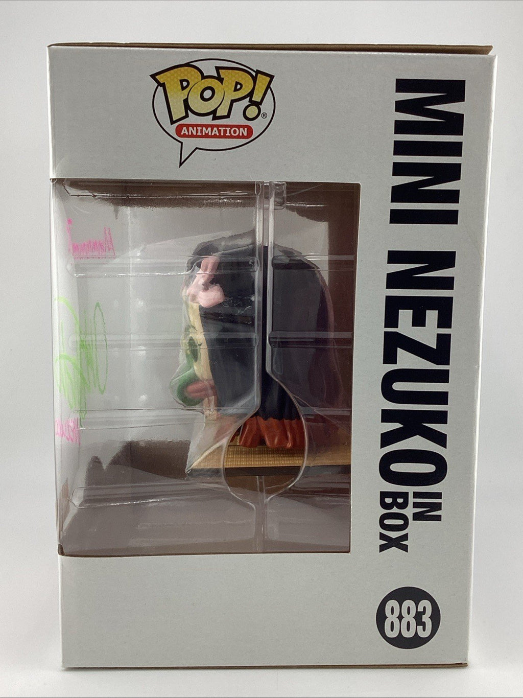 Funko Pop! Deluxe: Demon Slayer: Kimetsu no Yaiba- Mini Nezuko Signed Abby T#833