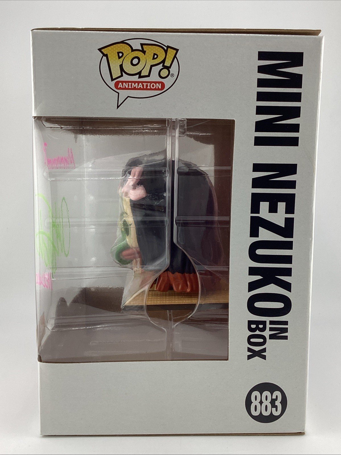 Funko Pop! Deluxe: Demon Slayer: Kimetsu no Yaiba- Mini Nezuko Signed Abby T#833