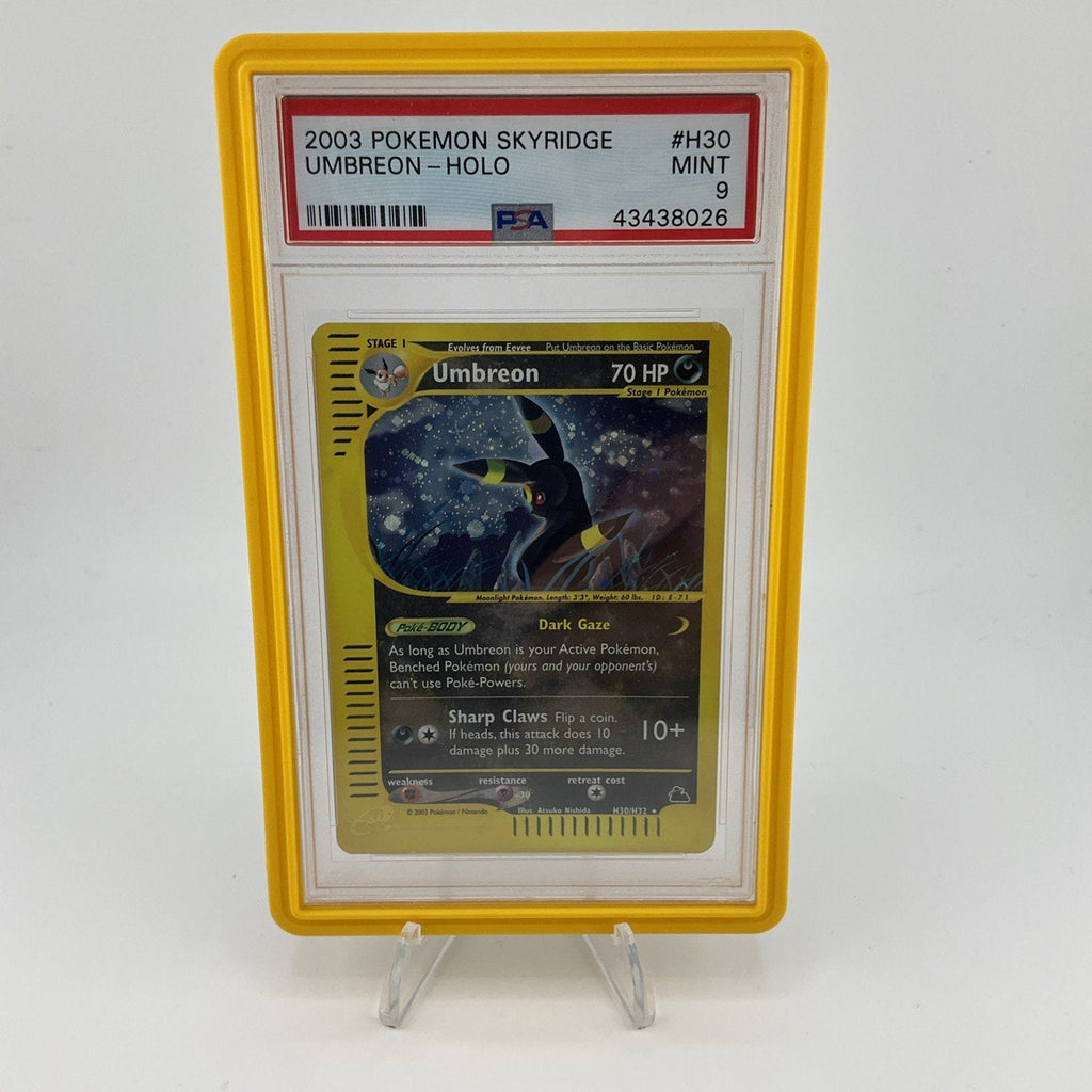 Pokemon Umbreon Skyridge Holo Rare #H30 PSA 9