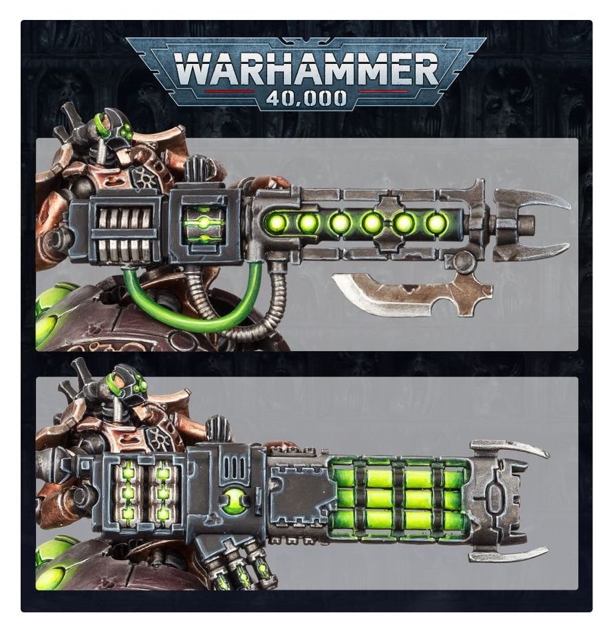 Warhammer 40,000 Necrons Lokhust Heavy Destroyer Push-Fit Miniature Model Kit with Gauss Destructor or Enmitic Exterminator, 60mm Base, Warhammer 40K Necron Army Unit