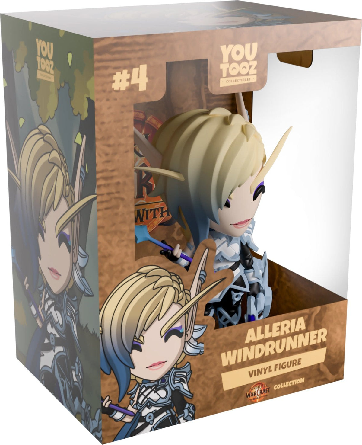 Alleria Windrunner Youtooz World of Warcraft Collection - Approx. 4.6" Collectible Vinyl Figure #4 with Window Display Box