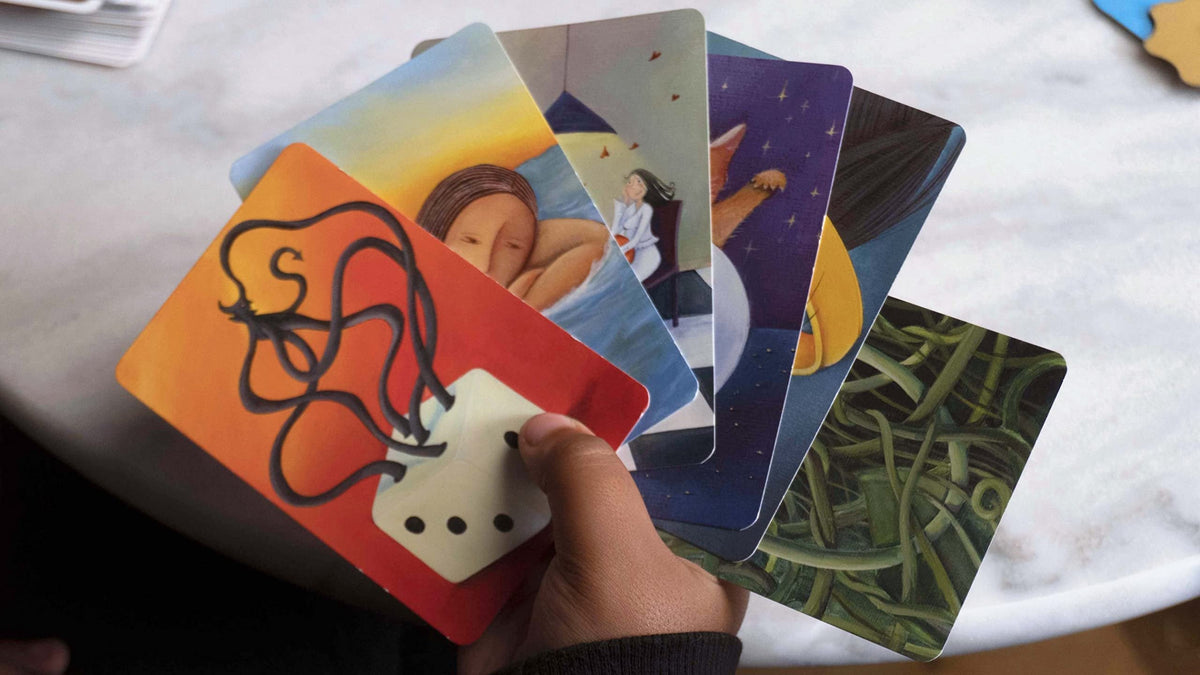 Dixit Board Game - The Award-Winning Game of Imagination and Creativity! Fun Family Storytelling Game for Kids & Adults, Ages 8+, 3-6 Players, 30 Minute Playtime, Made by Libellud