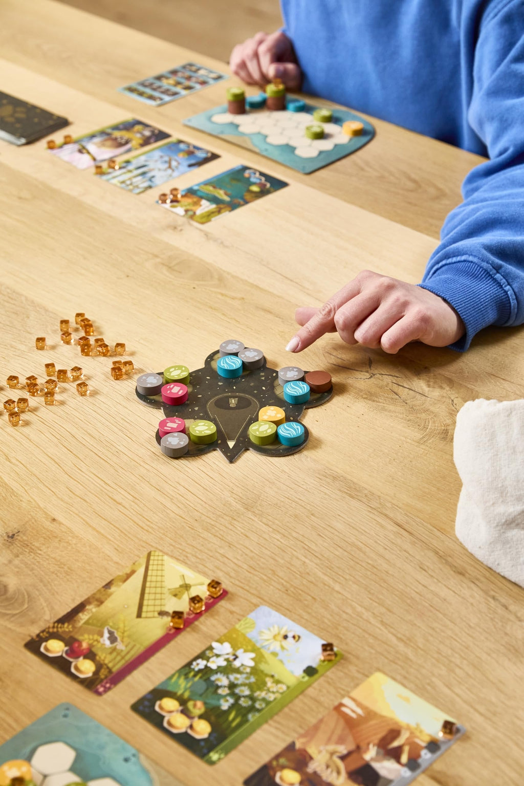 Asmodee Harmonies Board Game - Create Oneiric Landscapes, Strategic & Poetic Gameplay, Fun Family Game for Kids & Adults, Ages 10+, 1-4 Players, 30 Min Playtime, (Multilingual Edition)